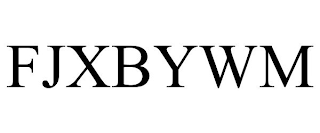 FJXBYWM