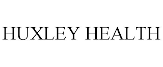 HUXLEY HEALTH