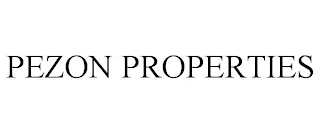 PEZON PROPERTIES