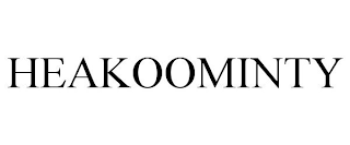 HEAKOOMINTY