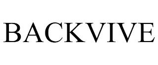 BACKVIVE