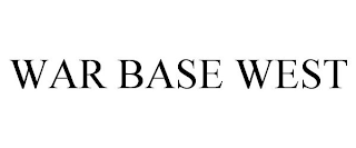 WAR BASE WEST