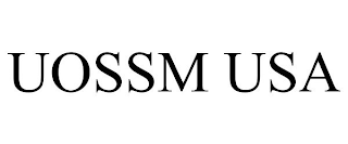 UOSSM USA