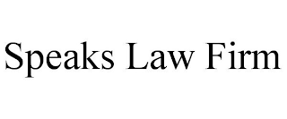 SPEAKS LAW FIRM