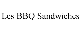 LES BBQ SANDWICHES