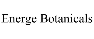 ENERGE BOTANICALS