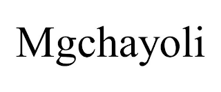 MGCHAYOLI trademark