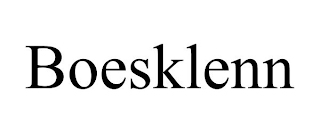 BOESKLENN trademark
