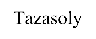 TAZASOLY trademark