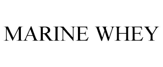MARINE WHEY trademark