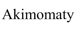 AKIMOMATY trademark