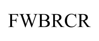 FWBRCR