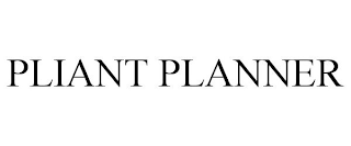 PLIANT PLANNER