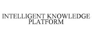 INTELLIGENT KNOWLEDGE PLATFORM