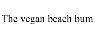 THE VEGAN BEACH BUM