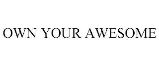 OWN YOUR AWESOME