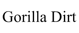 GORILLA DIRT