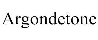 ARGONDETONE