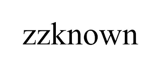 ZZKNOWN