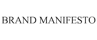 BRAND MANIFESTO