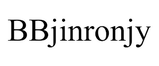 BBJINRONJY