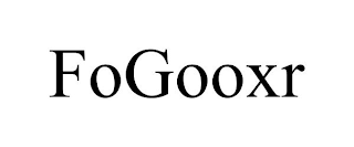 FOGOOXR