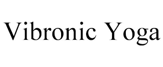 VIBRONIC YOGA