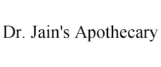 DR. JAIN'S APOTHECARY