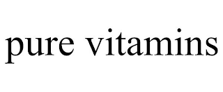 PURE VITAMINS