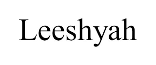 LEESHYAH