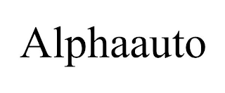 ALPHAAUTO