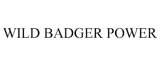 WILD BADGER POWER