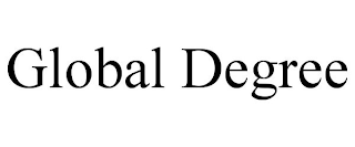 GLOBAL DEGREE