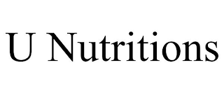 U NUTRITIONS