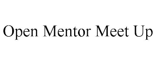 OPEN MENTOR MEET UP