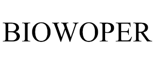 BIOWOPER