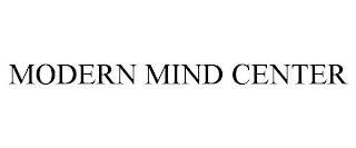 MODERN MIND CENTER