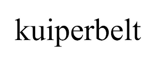 KUIPERBELT