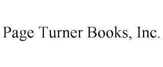 PAGE TURNER BOOKS, INC.