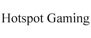 HOTSPOT GAMING trademark