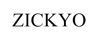 ZICKYO trademark