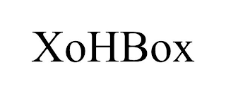 XOHBOX trademark
