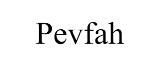 PEVFAH trademark