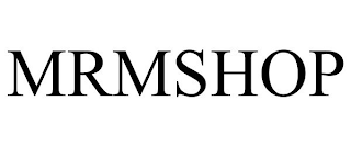 MRMSHOP trademark