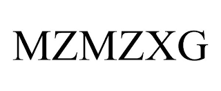 MZMZXG trademark