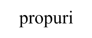 PROPURI trademark