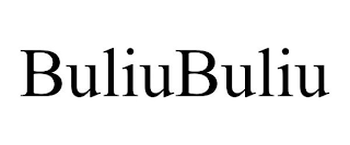 BULIUBULIU