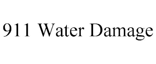 911 WATER DAMAGE trademark