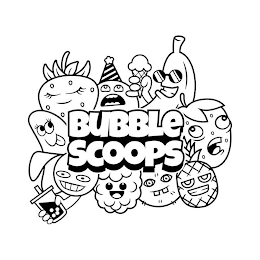 BUBBLE SCOOPS trademark