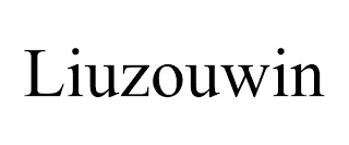 LIUZOUWIN trademark